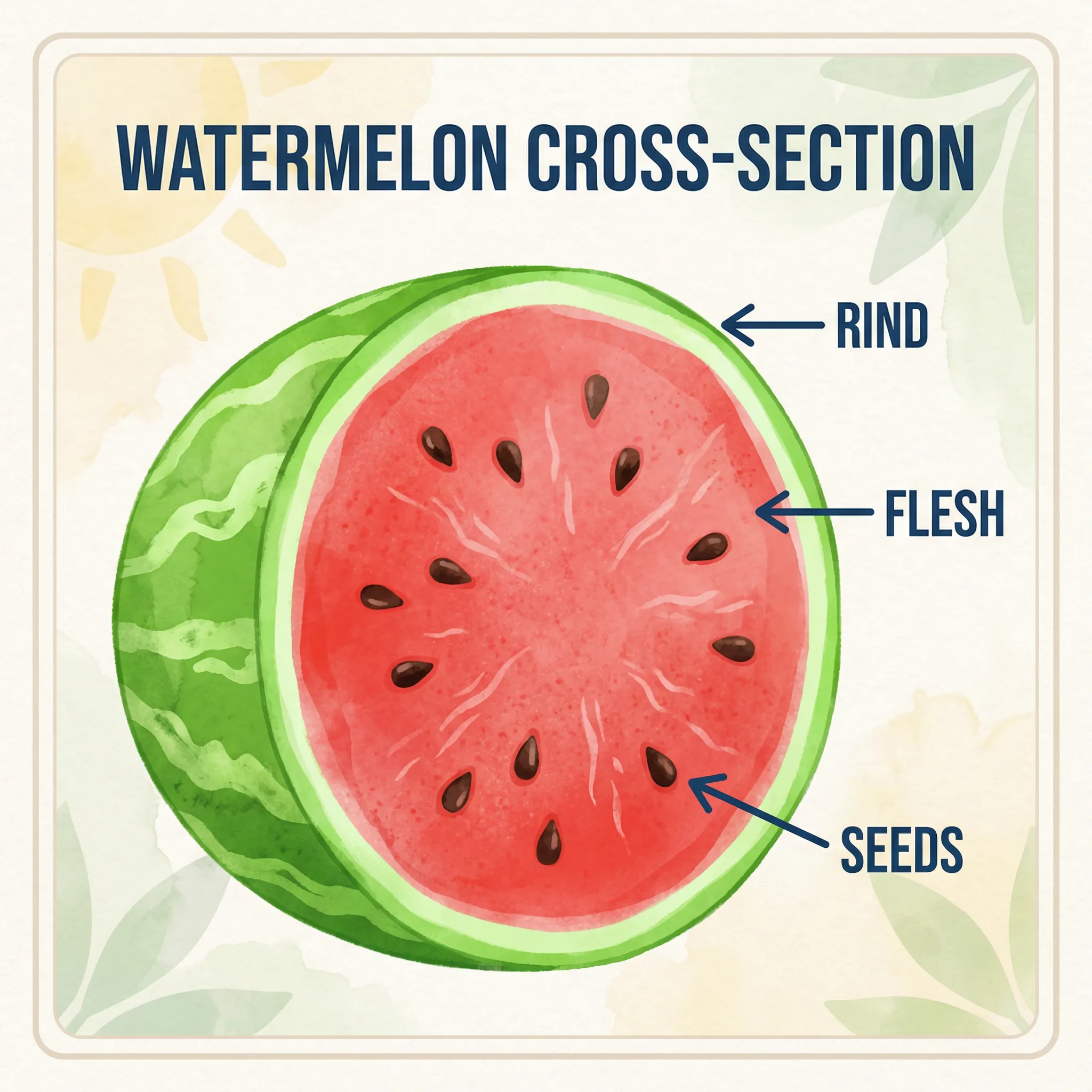 西瓜甜度检测科学示意图 - 吃瓜黑料